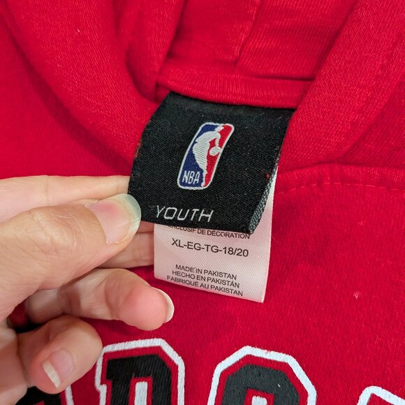 Toronto Raptors Hoodie Hooded Sweatshirt Red Size XL - Picture 2 of 4